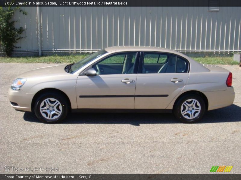 Light Driftwood Metallic / Neutral Beige 2005 Chevrolet Malibu Sedan
