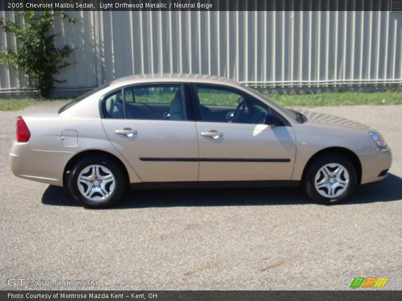 Light Driftwood Metallic / Neutral Beige 2005 Chevrolet Malibu Sedan