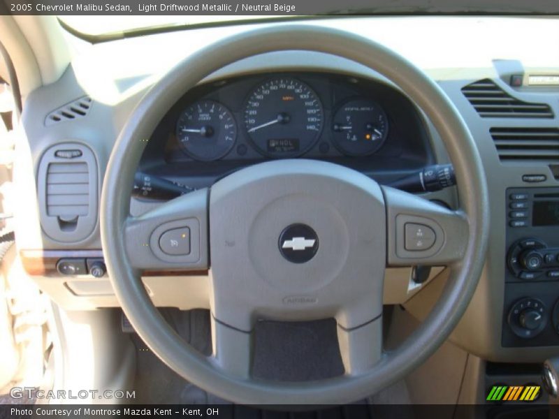 Light Driftwood Metallic / Neutral Beige 2005 Chevrolet Malibu Sedan