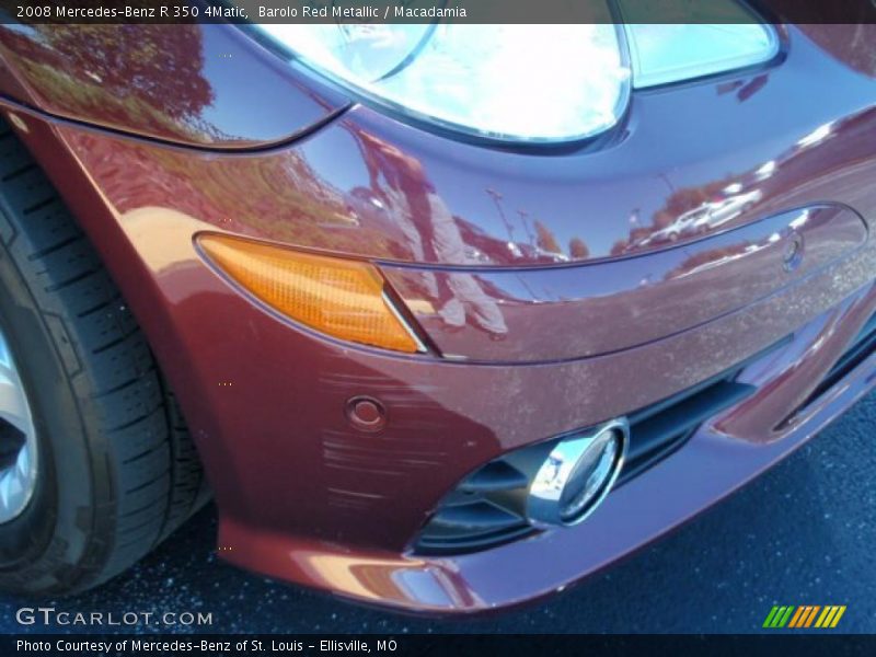 Barolo Red Metallic / Macadamia 2008 Mercedes-Benz R 350 4Matic