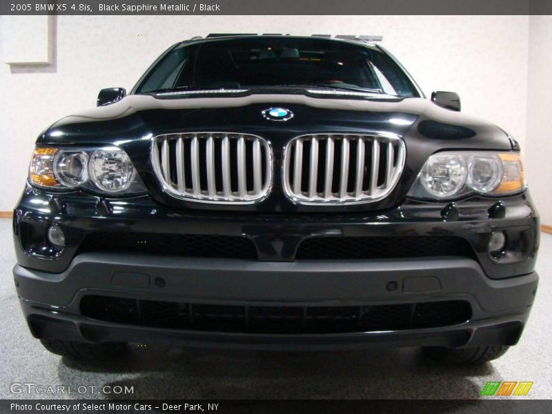 Black Sapphire Metallic / Black 2005 BMW X5 4.8is