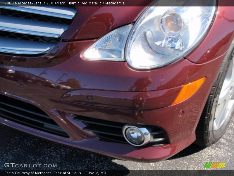 Barolo Red Metallic / Macadamia 2008 Mercedes-Benz R 350 4Matic