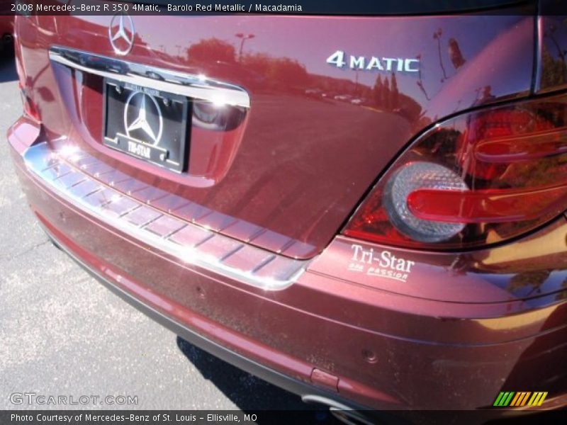 Barolo Red Metallic / Macadamia 2008 Mercedes-Benz R 350 4Matic