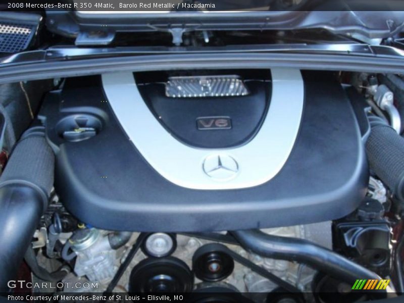 Barolo Red Metallic / Macadamia 2008 Mercedes-Benz R 350 4Matic