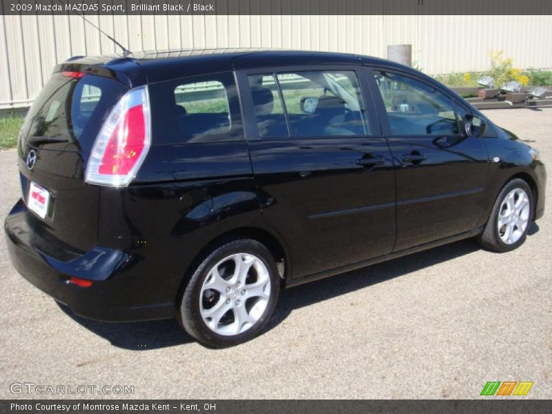 Brilliant Black / Black 2009 Mazda MAZDA5 Sport