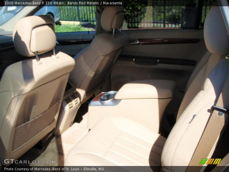 Barolo Red Metallic / Macadamia 2008 Mercedes-Benz R 350 4Matic