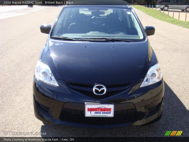 Brilliant Black / Black 2009 Mazda MAZDA5 Sport