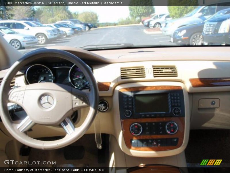 Barolo Red Metallic / Macadamia 2008 Mercedes-Benz R 350 4Matic