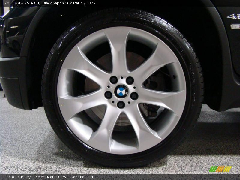 Black Sapphire Metallic / Black 2005 BMW X5 4.8is