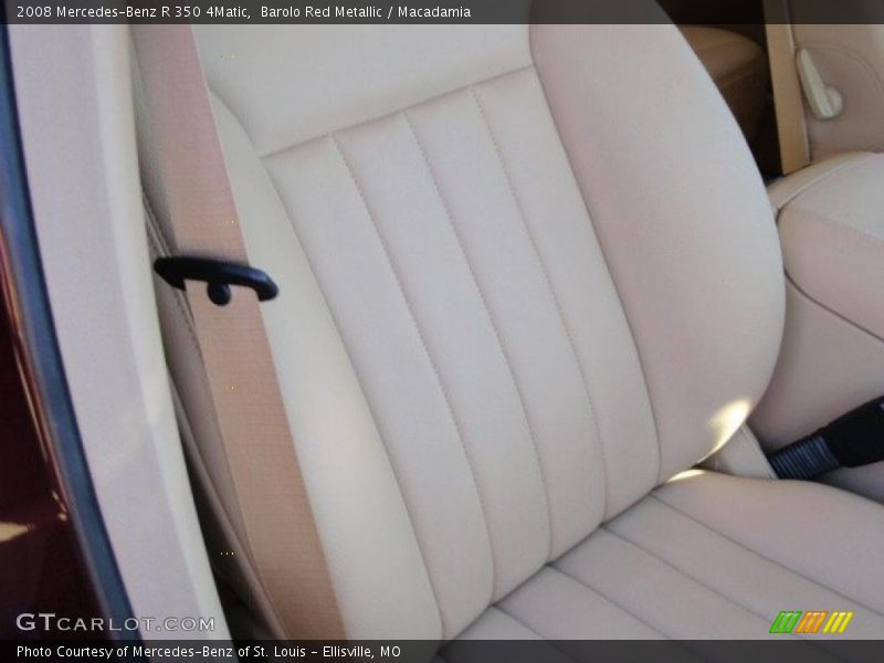 Barolo Red Metallic / Macadamia 2008 Mercedes-Benz R 350 4Matic