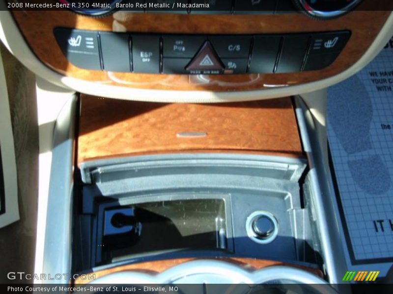 Barolo Red Metallic / Macadamia 2008 Mercedes-Benz R 350 4Matic