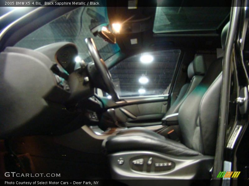 Black Sapphire Metallic / Black 2005 BMW X5 4.8is