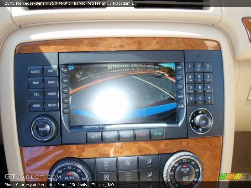 Barolo Red Metallic / Macadamia 2008 Mercedes-Benz R 350 4Matic