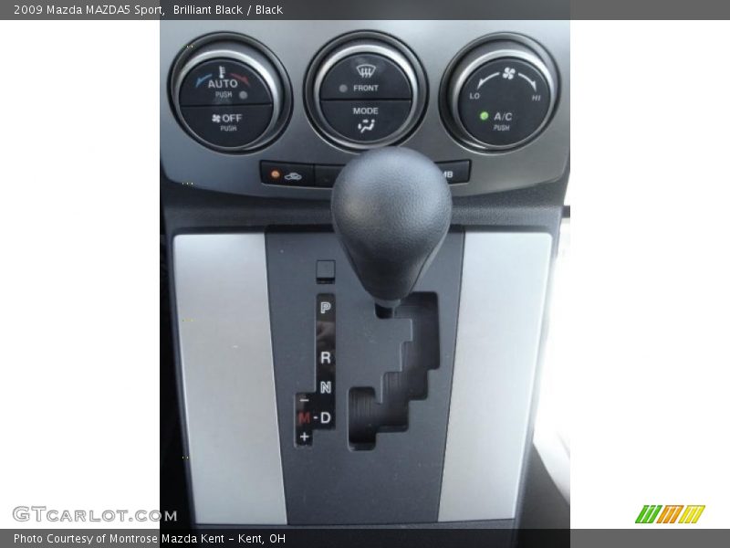 Brilliant Black / Black 2009 Mazda MAZDA5 Sport