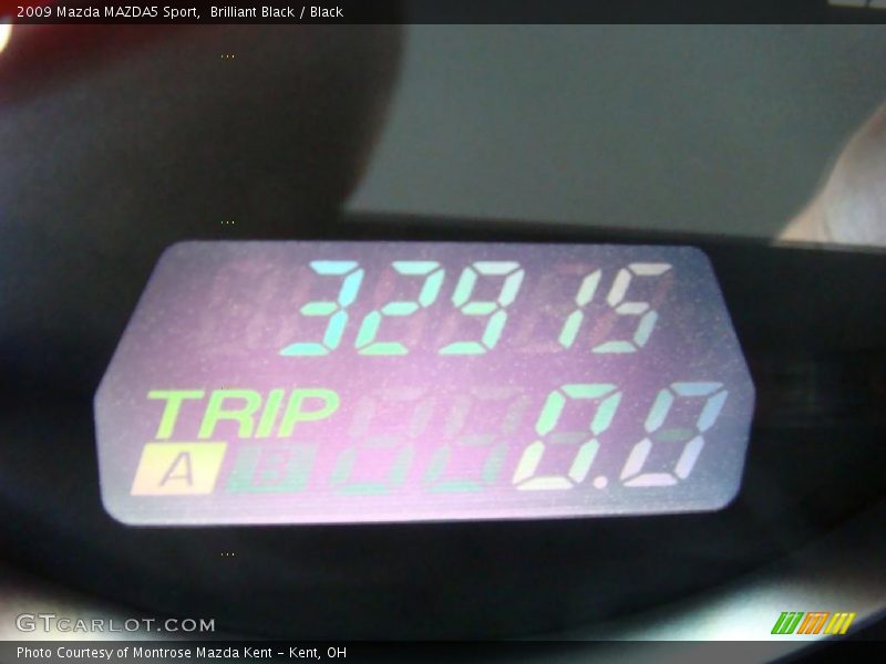 Brilliant Black / Black 2009 Mazda MAZDA5 Sport