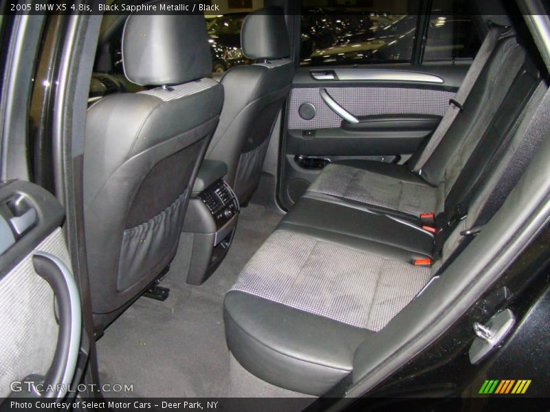Black Sapphire Metallic / Black 2005 BMW X5 4.8is
