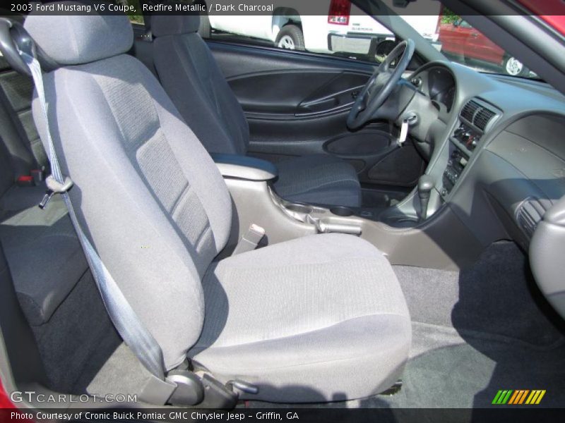 Redfire Metallic / Dark Charcoal 2003 Ford Mustang V6 Coupe