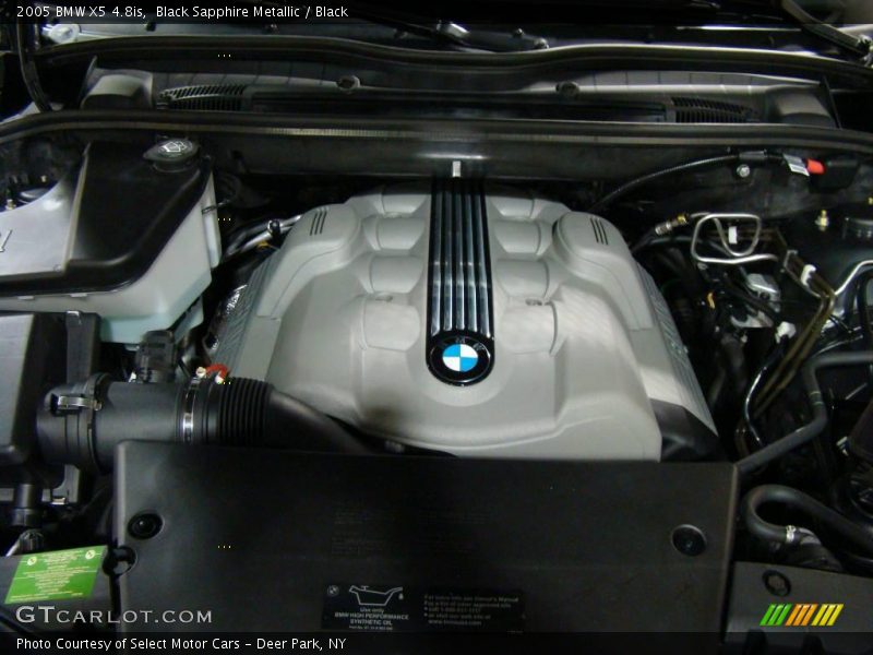 Black Sapphire Metallic / Black 2005 BMW X5 4.8is