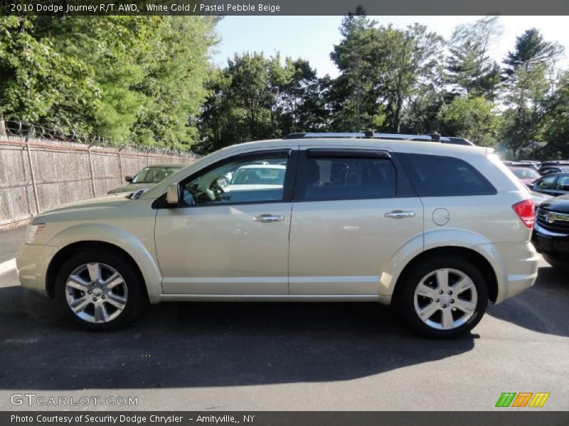 White Gold / Pastel Pebble Beige 2010 Dodge Journey R/T AWD