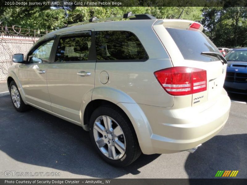 White Gold / Pastel Pebble Beige 2010 Dodge Journey R/T AWD