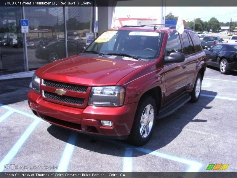 Red Jewel / Ebony 2008 Chevrolet TrailBlazer LT