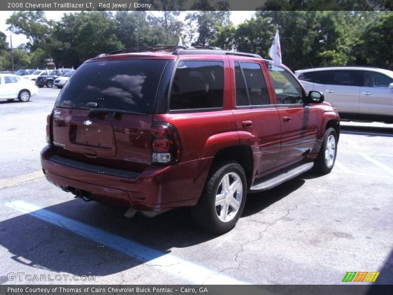 Red Jewel / Ebony 2008 Chevrolet TrailBlazer LT