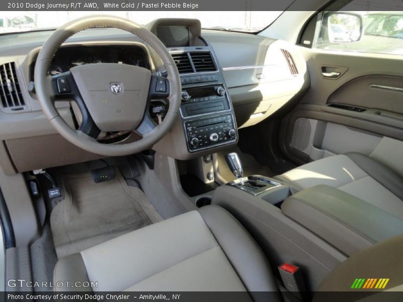 White Gold / Pastel Pebble Beige 2010 Dodge Journey R/T AWD