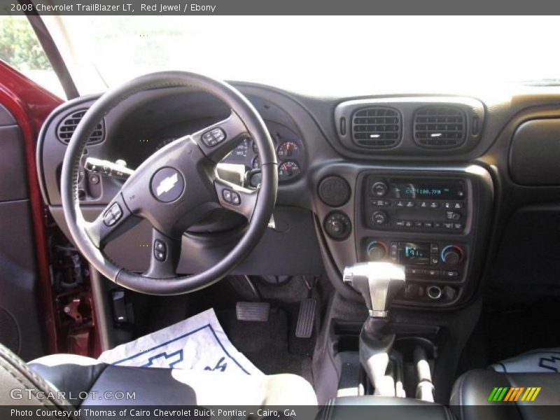 Red Jewel / Ebony 2008 Chevrolet TrailBlazer LT