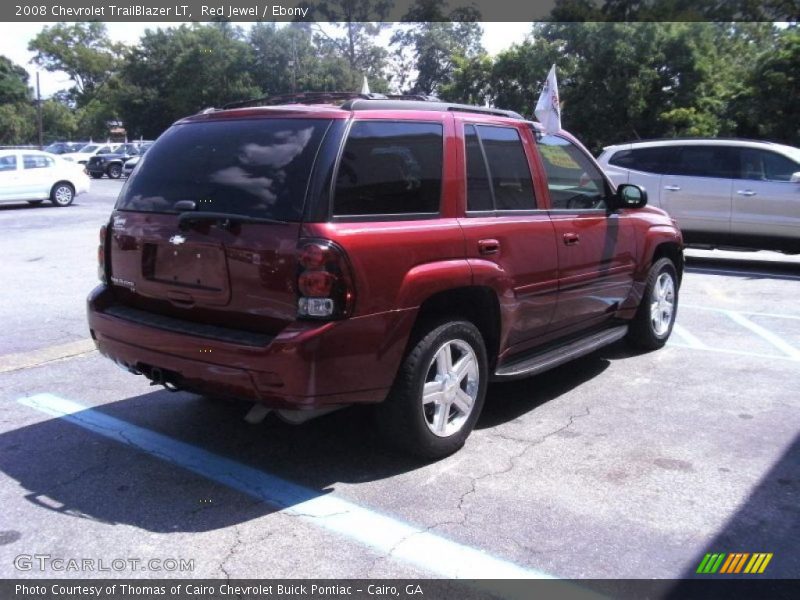 Red Jewel / Ebony 2008 Chevrolet TrailBlazer LT