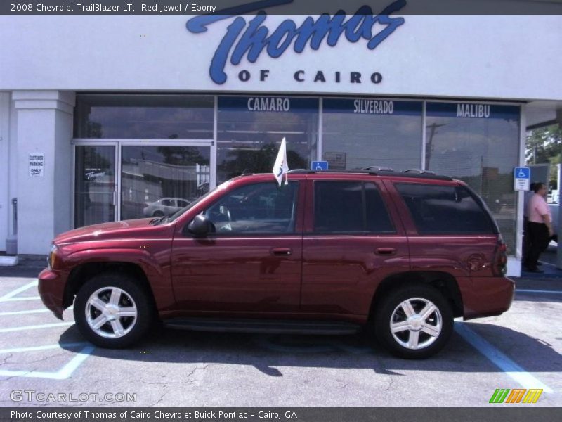 Red Jewel / Ebony 2008 Chevrolet TrailBlazer LT