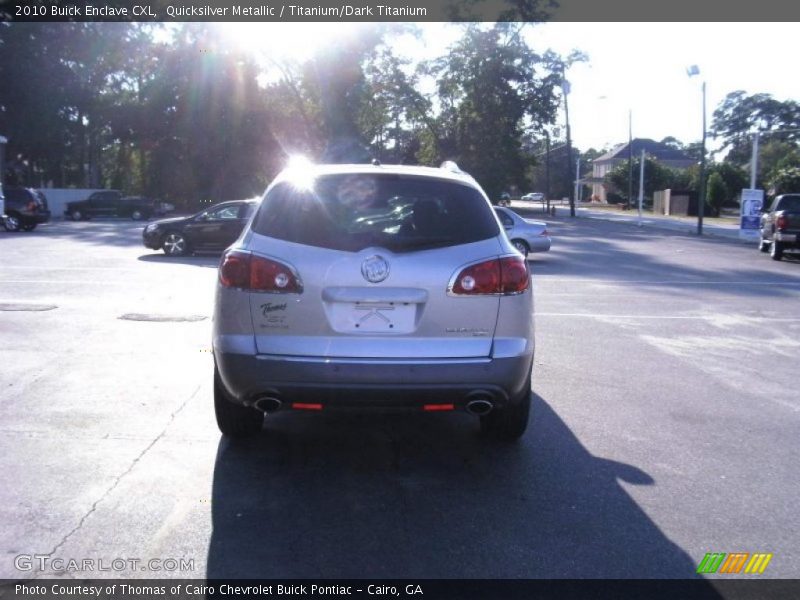Quicksilver Metallic / Titanium/Dark Titanium 2010 Buick Enclave CXL