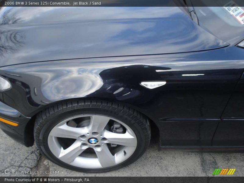 Jet Black / Sand 2006 BMW 3 Series 325i Convertible