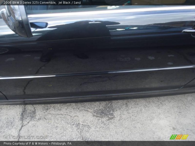 Jet Black / Sand 2006 BMW 3 Series 325i Convertible