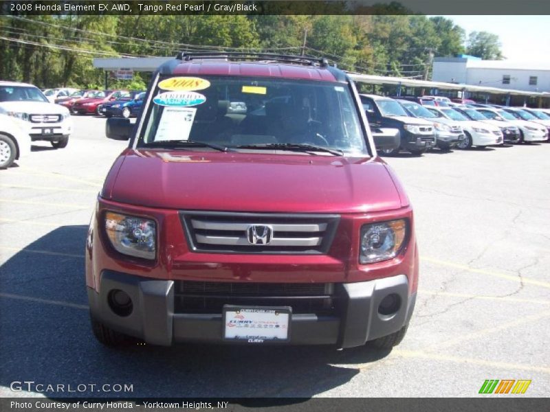 Tango Red Pearl / Gray/Black 2008 Honda Element EX AWD