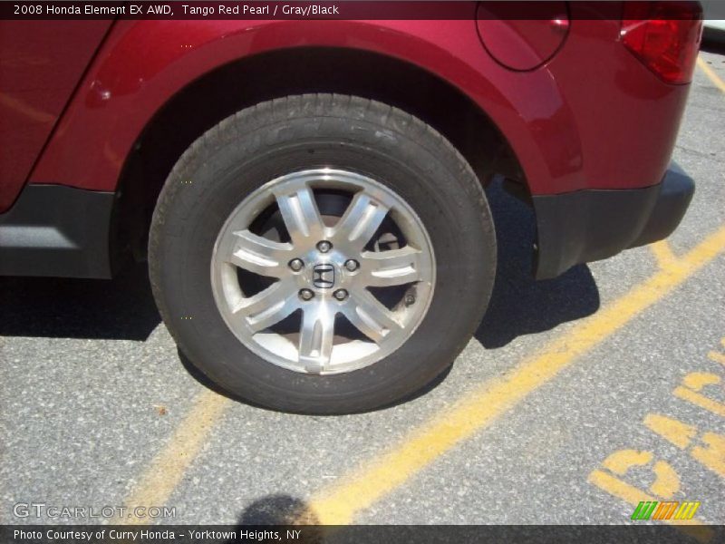 Tango Red Pearl / Gray/Black 2008 Honda Element EX AWD