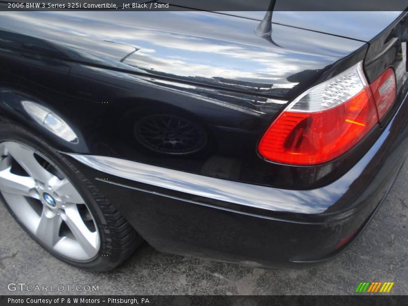 Jet Black / Sand 2006 BMW 3 Series 325i Convertible