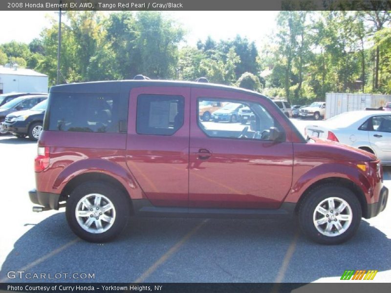 Tango Red Pearl / Gray/Black 2008 Honda Element EX AWD