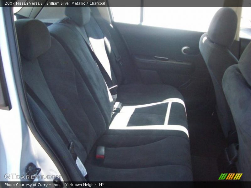 Brilliant Silver Metallic / Charcoal 2007 Nissan Versa S