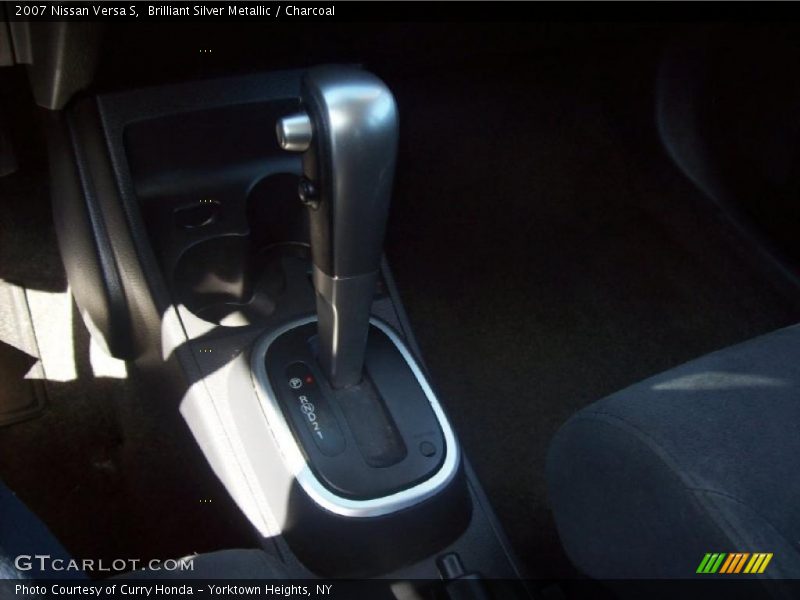 Brilliant Silver Metallic / Charcoal 2007 Nissan Versa S