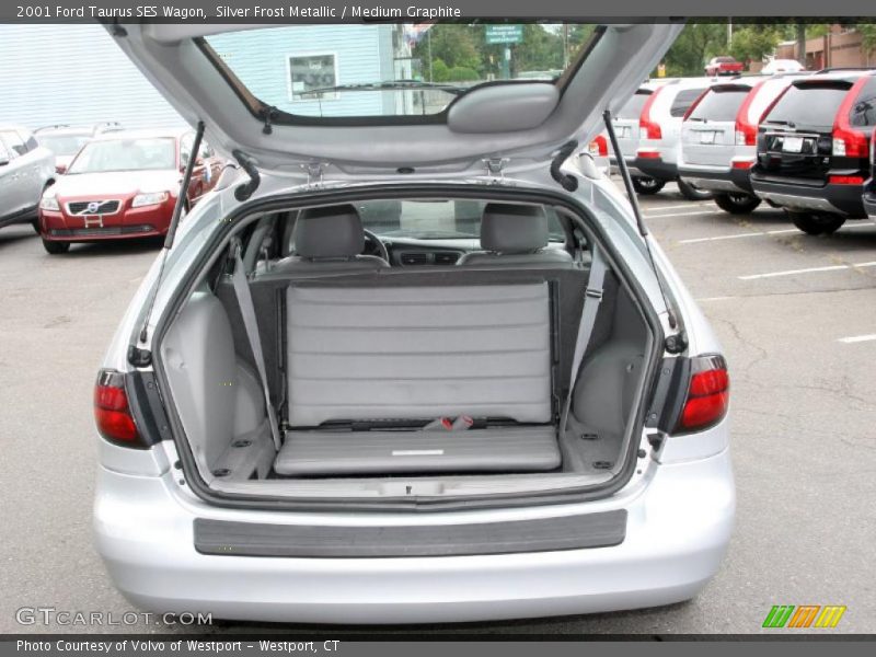 Silver Frost Metallic / Medium Graphite 2001 Ford Taurus SES Wagon