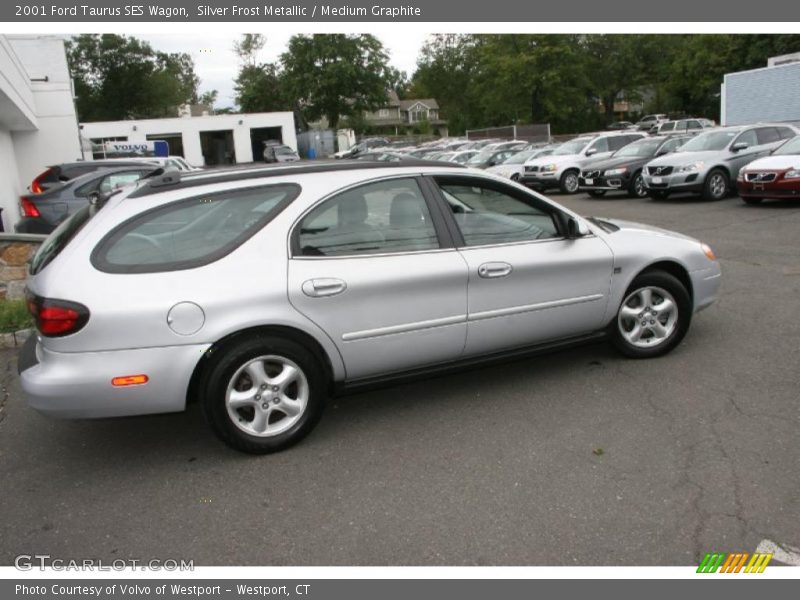 Silver Frost Metallic / Medium Graphite 2001 Ford Taurus SES Wagon