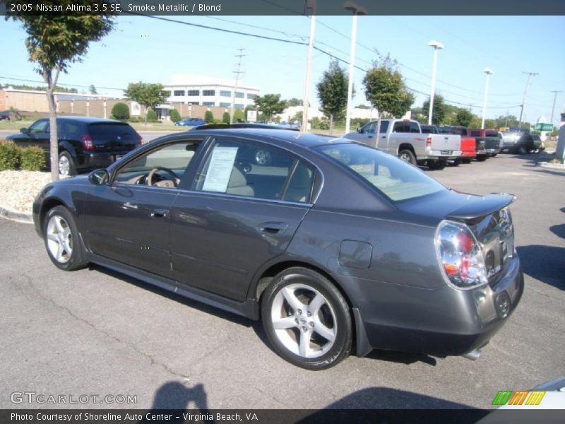 Smoke Metallic / Blond 2005 Nissan Altima 3.5 SE