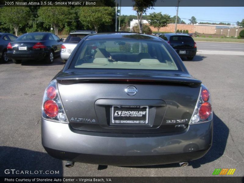 Smoke Metallic / Blond 2005 Nissan Altima 3.5 SE