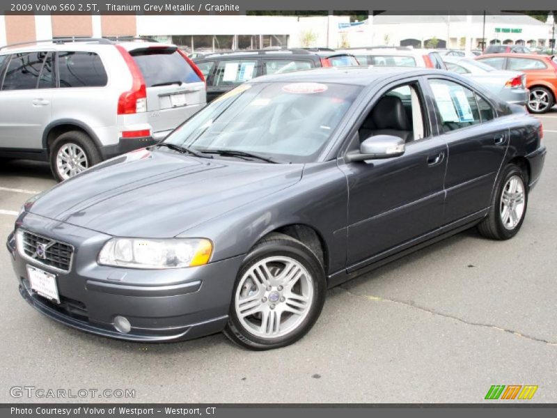 Titanium Grey Metallic / Graphite 2009 Volvo S60 2.5T