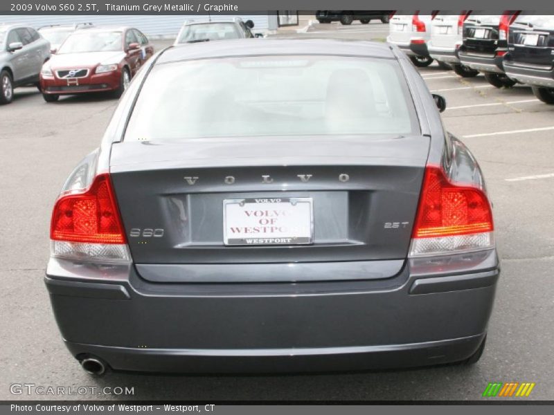 Titanium Grey Metallic / Graphite 2009 Volvo S60 2.5T