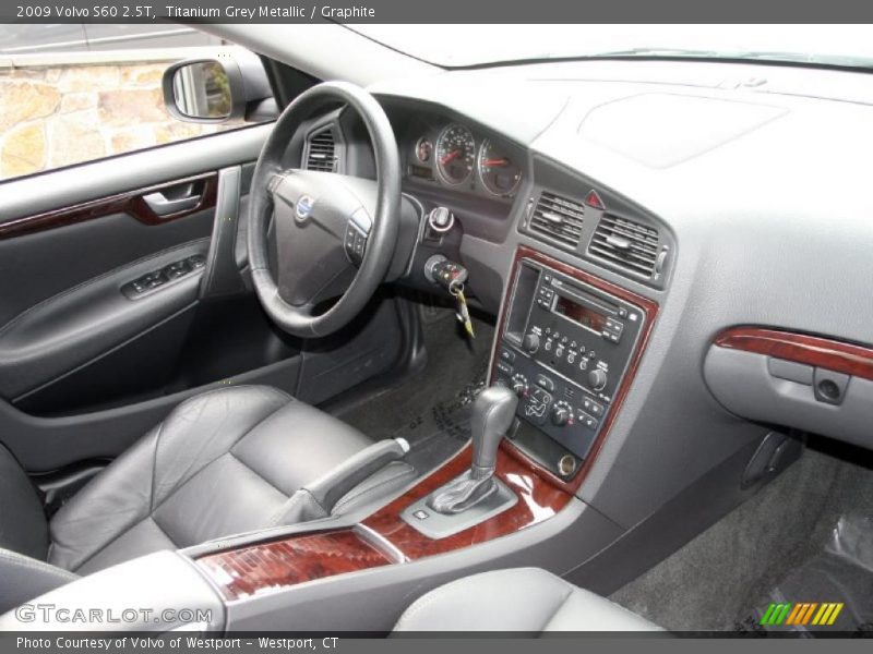 Titanium Grey Metallic / Graphite 2009 Volvo S60 2.5T
