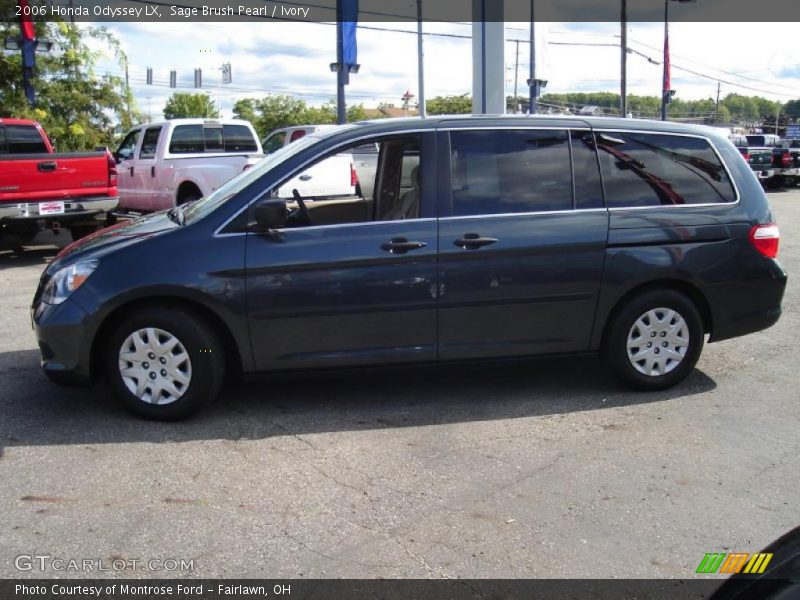 Sage Brush Pearl / Ivory 2006 Honda Odyssey LX