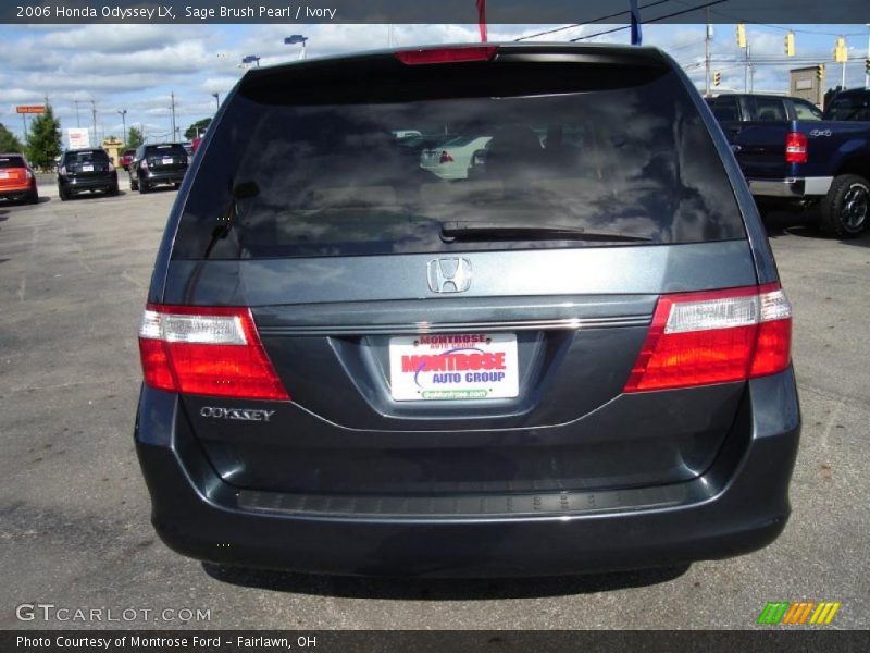 Sage Brush Pearl / Ivory 2006 Honda Odyssey LX