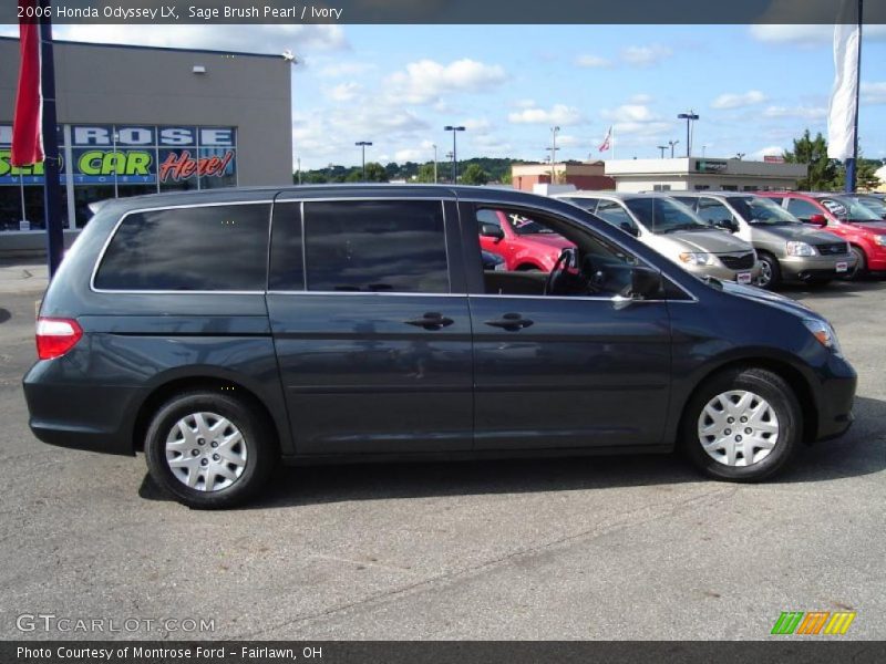 Sage Brush Pearl / Ivory 2006 Honda Odyssey LX