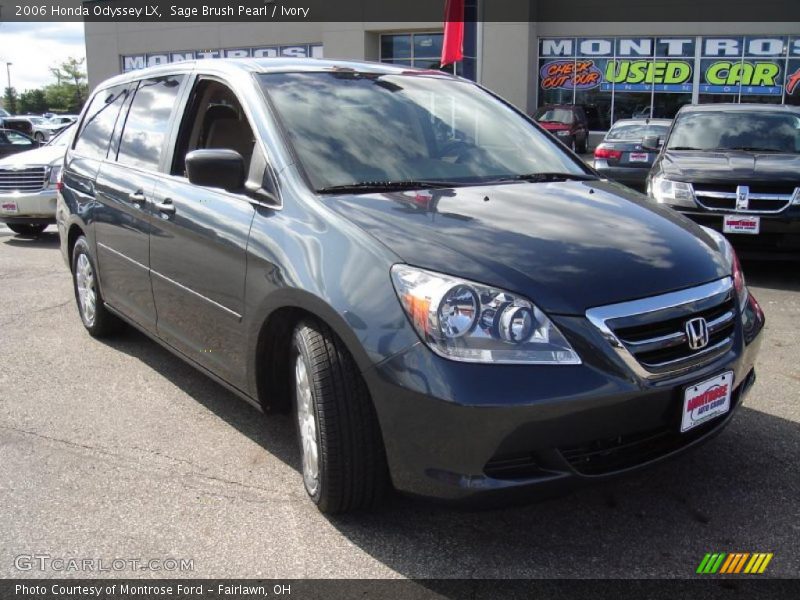 Sage Brush Pearl / Ivory 2006 Honda Odyssey LX